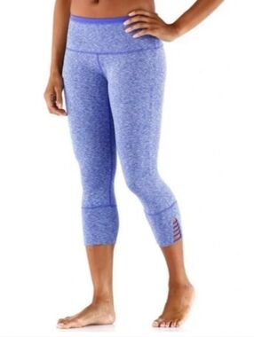 PrAna Tori Capri Activewear in Heathered Purple Size Small